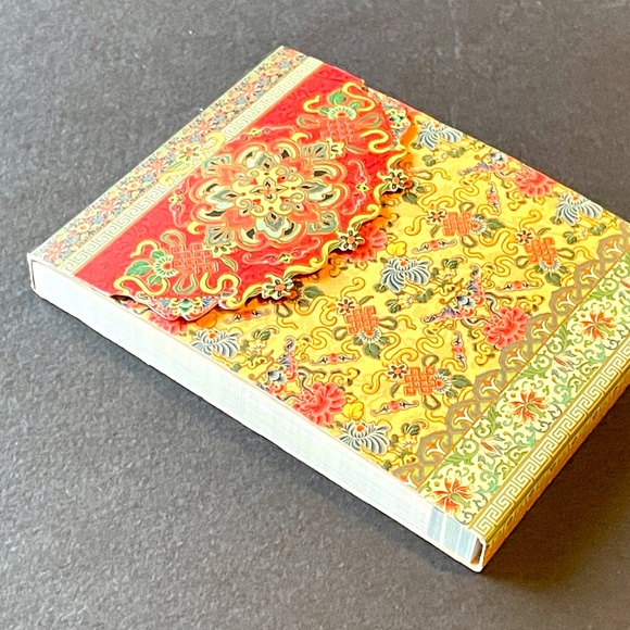 🆕 Embossed, Gold-Foil Mini Notebook Pad - Picture 1 of 7